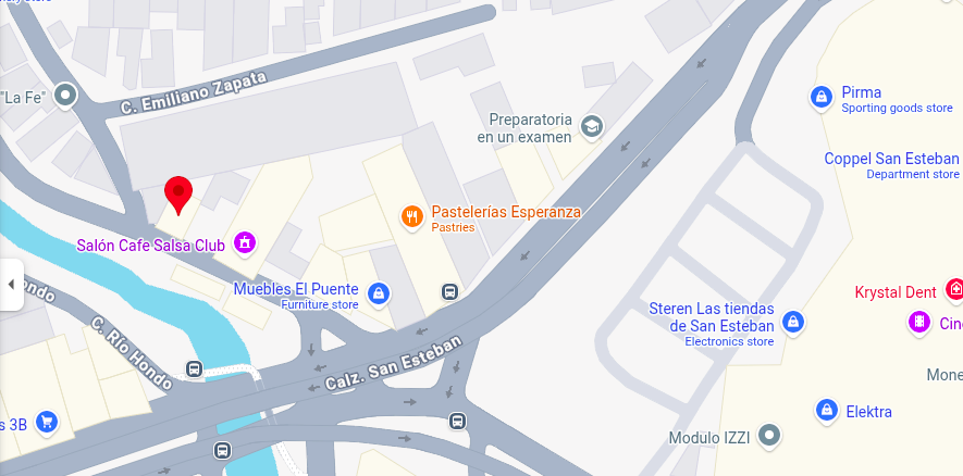 Mapa de ubicación del puesto